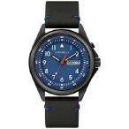 【並行輸入品】 Caravelle by Bulova メンズ トラディショナル 3針 曜日と日付 クォーツウォッチ ライトアップ ステンレススチール 40mm,