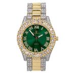 ショッピング文字盤カラー 【並行輸入品】 Charles Raymond アナログ メンズ腕時計 (文字盤カラーストラップ), ST10327 RN シングル (ST10328TT マネーグリーン), 8 inches inside