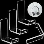 [ параллель импортные товары ] 4 Pieces Headphone Hanger Headphone Hook Headset Holders Headphone Wall Mount with Adhesive Glues Headset Acrylic Holder Mount for