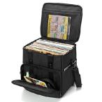 [ параллель импортные товары ] Trunab винил запись дорожная сумка винил альбом кейс для хранения перегородка . имеется максимальный 60 листов. LP запись . гарантия . путешествие для коллекция 