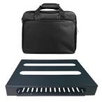 [ параллель импортные товары ] GOKKO Guitar Pedal Board 13.8" x 11" Guitar Pedalboard with Gig Bag and Mounting Tape (Build-in Power Supply Bracket)