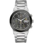 【並行輸入品】 Bulova メンズ ミレニア ブラックダイヤルウォッチ - 96C149, モダン
