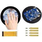 waveshare 3.4inch Round Touch Display 800 x 800 IPS LCD Screen DSI Interface, 10-Point Capacitive Touch Control, Compatible with Raspberry Pi 4B/3B+/3