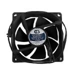 【並行輸入品】 Coolerguys CG8020M12B2-3Y Ventilador de velocidad media de 80 x 80 x 20 mm, 12 V CC 3 pines