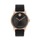 【並行輸入品】 Movado Bold Access メンズステンレススチールウォッチ, ブラック, モダン