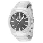 【並行輸入品】 Invicta Speedway ステンレススチールメンズクォーツウォッチ - 42mm, シルバー/ブラック, ファッション。