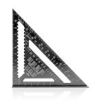 [ параллель импортные товары ] 12 дюймовый Rafter Square aluminium сплав двойной шкала треугольник линейка угол линейка большой . треугольник форма 4 угол черновой ta- tool деревообработка . большой . для 