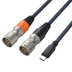 [ параллель импортные товары ] HUALEU USB C - двойной XLR мужской аудио кабель,USB C - 2 XLR мужской 32 bit /384Khz стерео аудио кабель, мобильный телефон USB c подключение 