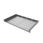 [ параллель импортные товары ] QiaoYoubang 1U универсальный подставка полки steel 12 дюймовый отдушина имеется kanchi рычаг подставка tray 19 дюймовый сеть оборудование 
