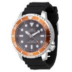 【並行輸入品】 Invicta Pro Diver メンズ 48mm ステンレススチール グレーダイヤル PC21J クォーツ, モダン