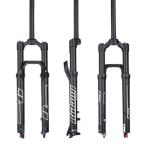【並行輸入品】 BOLANY 27.5/29インチ MTB エアフォーク 140mm トラベルバイク サスペンションフォーク 34mm 支柱 バイク フロントフォーク ダンピングリバウン