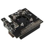 [ параллель импортные товары ] ZDE ZP580 PoE HAT for Raspberry Pi 5 Power Over Ethernet HAT Adapter Board with Onboard Cooling Fan Supports 802.3af/at Network