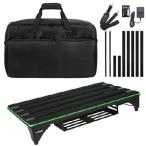 [ параллель импортные товары ] GOKKO Music-Sync Lighting Guitar Pedal Board with Multiple Dynamic Light Effects, 22 x 12.6 Inches (GKA-22LX)