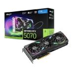 [ параллель импортные товары ] PNY GeForce RTX(TM) 5070 12GB ARGB OC Triple вентилятор графика карта DLSS 4.