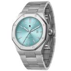 ショッピングLuxury 【並行輸入品】 SAPPHERO Mens Watches Octagonal Stainless Steel 30M Waterproof Analog Quartz Wrist Watch Luminous Date Luxury Watches for Men Elegant G