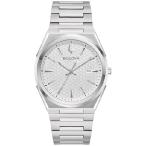 【並行輸入品】 BULOVA  腕時計 96B481 メンズ シルバートーン