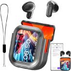 [ параллель импортные товары ] NE20 Earbuds, 2025 New NE20 AI Translation Earbuds in Real Time, Language Translator Headphones with LCD Touch Screen Audifonos Traduct
