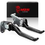 【並行輸入品】 MZS Dirt Bike Clutch Brake Levers Compatible with DRZ4S DRZ4SM DR-Z4S DR-Z4SM 2025 2026, Pivot Adjustable Motorcycle Lever CNC Accessor
