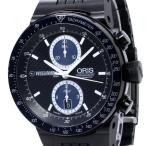 【中古】オリス ウィリアムズF1 クロノグラフ メンズ腕時計 自動巻き SS ブラック文字盤 756 ...