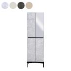 下駄箱 シューズボックス シューズラック ハイタイプ 玄関収納 幅50cm  ミラー付き 収納家具 靴収納 エントランス 家具