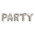 バルーン 風船 パーティーバルーン PARTY シルバー （ ふうせん パーティバルーン パーティー風船 ）