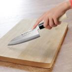 出刃包丁 15.5cm 濃州正宗 日本製 ステンレス 白木柄 （ 出刃 包丁 魚包丁 魚 捌く 和包丁 でば包丁 ）