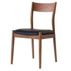チェア 座面高48cm オフィス 椅子 イス 合皮 木製 天然木 （ いす ダイニングチェア 木製チェア 食卓椅子 ）