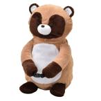 ティッシュケース ティッシュボックス ティッシュカバー タヌキ （ ぬいぐるみ ティッシュ ケース ボックスティッシュケース ）