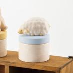 アロマストーン ひつじ 動物 陶器 �