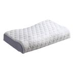 枕 ピロー 低反発 ウレタンフォーム カバー付き 通気性 まくら マクラ ベッド 寝具 （ 快眠 安眠 カバー 洗える 柔らかい ふんわり ）