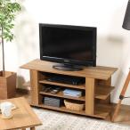 テレビ台 幅100cm ローボード 木目調 オープンラック キャスター付 ルーク （ テレビボード テレビラック TV台 TVボード TVラック ）
