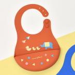  baby фартук силикон производства силикон bib ANIMAL с карманом nenne-futurum (o цвет ji фартук baby нагрудник baby младенец )