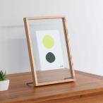 フォトフレーム CAN-02 A4 （ フォトスタンド 写真立て 写真たて おしゃれ 卓上 壁掛け 置き型 スタンド 天然木 ガラス 木製 縦置き 横置き ）