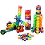 知育玩具 ラックスブロックス STEAM インベンター・レインボーセット 225ピース入り （ ブロック 光る おもちゃ Lux Blox 6歳以上 アメリカ製 知育おもちゃ ）