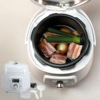 電気圧力鍋 2.5L クイックエコ （ 電気 圧力鍋 自動 電動 調理家電 キッチン家電 万能調理器 レシピ付き 炊飯 普通食 介護食 ）