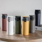 水筒 350ml 保温 保冷 真空断熱携帯タンブラー パッキンレス （ 直飲み ワンタッチ マグボトル ステンレスボトル ）