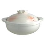 ショッピング土鍋 土鍋 9号 直火専用 深型 吉野 （ ガス火対応 卓上鍋 両手鍋 季節鍋 どなべ 直火土鍋 鍋 なべ 直火 ）