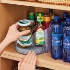 冷蔵庫収納 省スペース調味料ラック マワリーナ DX （ 冷蔵庫 収納ケース 深型 冷蔵室収納 トレー トレイ ケース 透明 ）