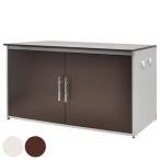  мусор шкаф наружный для 314L сверху открытие передний открытие ширина 125× глубина 49× высота 69.5cm ( корзина для мусора контейнер большая вместимость большой мусорка место хранения наружный место хранения мусор шкаф сделано в Японии )