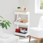  кухонные тележки Smart Wagon Fit W250 ширина 26cm глубина 45cm 3 уровень дерево настольный ( боковой Wagon кухня подставка настольный с роликами . тонкий Wagon щель место хранения )