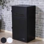 ショッピング宅配ボックス 宅配ボックス スチール宅配ボックス Luca 2段 （ 宅配 ボックス ポスト 宅配ポスト 一戸建て用 大型 大容量 ）