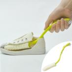 シューズブラシ　靴ヒモ洗い付シューズブラシ　超極細繊維　トレピカ （ 靴洗い ブラシ 靴ブラシ ）