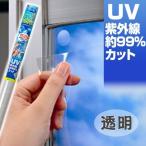 日よけ　紫外線カット　窓のサングラスライト　透明 （ 省エネ UVカット ）