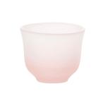 廣田硝子 グラス 吹雪 ぐい呑み ピンク （ ガラス 日本製 酒 お酒 コップ 酒器 盃 杯 お猪口 おちょこ ）