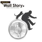 ■在庫限り・入荷なし■ ウォールステッカー　壁紙シール　逆襲 Wall Story＋　静電気除去機能付き （ インテリアシール ドアノブ ）