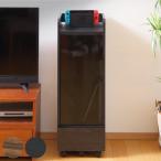 ショッピングゲーム機 ゲーム機ラック 幅32cm スリム キャスター付き （ ゲーム機収納 ラック 棚 充電スタンド PS5対応 ）