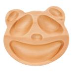 プチトレイ プチママン 木製 ランチプレート S 子供 パンダ ( ミニプレート プチトレー トレイ 木製食器 )