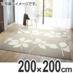 ■在庫限り・入荷なし■ ラグ　カーペット　スミノエ　ピアンタ　200×200cm （ ラグマット センターラグ ）