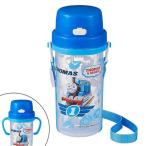  фляжка 370ml Kids соломинка пластик паровозик Томас ( соломинка бутылка детский фляжка Kids бутылка ребенок сделано в Японии )
