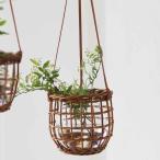 花瓶 ハンギング アラログハンギングフラワーベース ラウンド L （ 花ビン 花びん 花器 フラワーベース フラワー 花 飾る ガラス製 ）